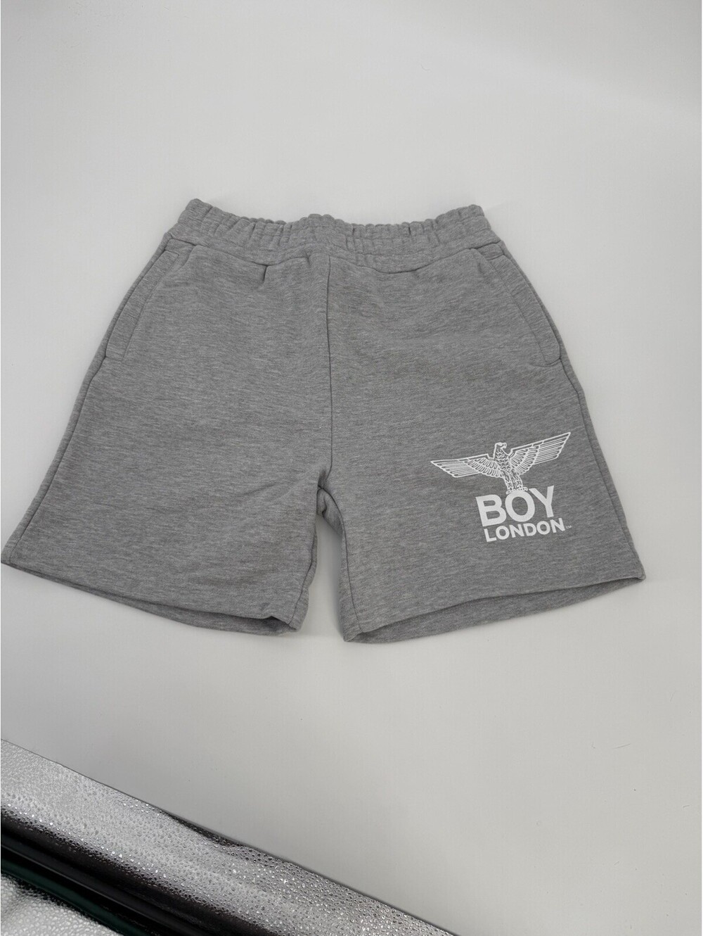 BOY LONDON Mens Sweat Shorts Gray Sz M NWT Deadstock 17124 - Picture 4 of 9